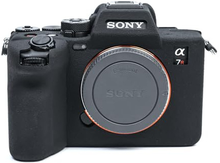 MUZIRI KINOKOO Custodia protettiva compatibile con fotocamera digitale Sony A7R V/A7M5, custodia in morbido silicone per fotocamera Sony Alpah7R V/A7 V/A7R5//ILCE-7RM5, design con presa migliorata