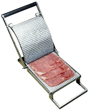 Rnyrn Steak Zartmacher Werkzeug, 20x14x9cm Edelstahl Manueller Fleischklopfer, Manueller Rindfleischklopfer, Manuelle Fleischpresse, Manuellers Rindfleischklopfer Für Zuhause, Wohnung, Bauern