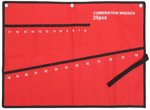 Generico Borsa e Funzionale Arrotolabile Porta Attrezzi Oxford 25 Scomparti, Leggero per DIY e Decorazioni Scuola