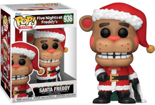 Funko Pop! Games: Five Nights at Freddy's (FNAF) - Holiday Freddy Fazbear - Vinyl-Sammelfigur - Geschenkidee - Offizielle Handelswaren - Spielzeug Für Kinder und Erwachsene - Video Games Fans