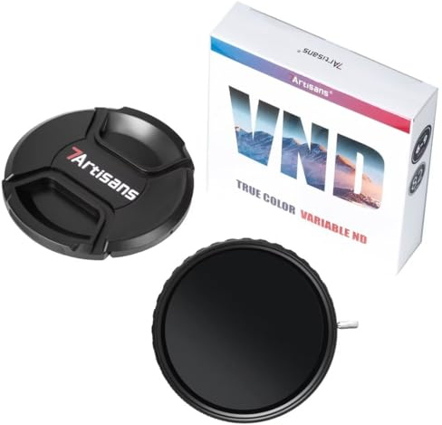 7artisans 82mm True Color VND (6-9 Stops) Variable Neutral Density Filter,Adjustable ND Filter Water Repellent and Scratch Resistant for Camera Lens
