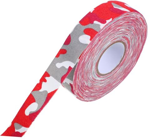 Supvox 2 Rollen Eishockeytape Hockeytape Tragbar Abnehmbar Sport-hockeyschlägertape Eishockeyaufkleber rutschfest Hockeyzubehör Professionelles Hockeytape Hockey-sportband Hockeyschutz