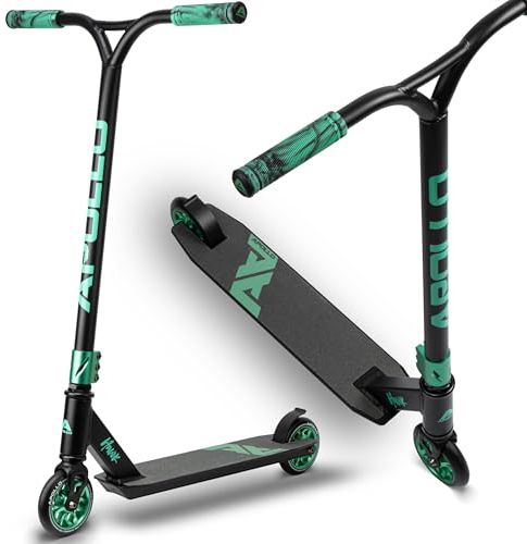 Apollo Stuntscooter Hawk - Freestyle Kickscooter für Kinder und Erwachsene, Kinderroller, Trick Roller für Jungen und Mädchen ab 6 Jahren, Stunt Scooter für Beginner und erfahrene Kids, Stunt Roller