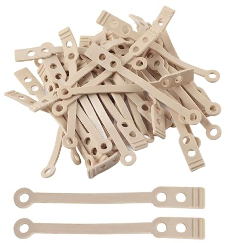 XUKZIMA 50 Pcs Bigodini per Permanente per capelli ondulati set di bastoncini fai da te per parrucchieri spessore ragionevole sensibilità e elasticità ottimali