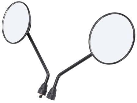 Satz Runder Motorradspiegel, M8-Winkel-Rückspiegel für ST50, ST70, CL70, CT90, CL90, S90-Motorräder