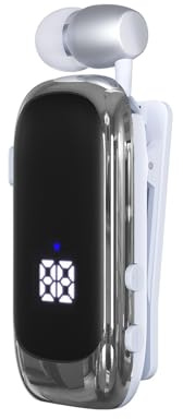 Écouteurs Filaire avec Microphone Écouteurs sans Fil bluetooth Contrôle Tactil Casque Oreillette Audio Filaire Etanche IPX4 Bluetooth 5.3 avec Son HiFi Stereo Kit Main Libre Casque sans fil sport