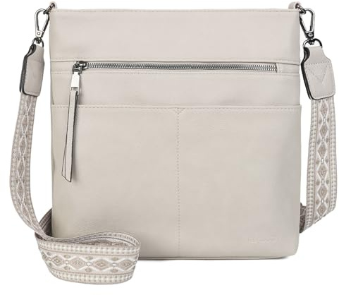 Gladdon handbags for women,damenhandtasche,umhängetasche damen mittelgroß,Crossbody Bag, Leder handtaschen multi pochette tasche,Schultertasche mit Breite Schultergurte Jacquard-Gewebe