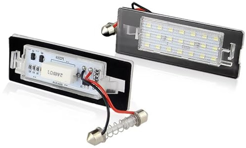 Auto Lampada Targa Per Fiat Per Panda Per Mk3 LED Luce Targa Luce Targa Numero Retroilluminazione Lampada 319 71734797 Accessorio Auto Luci Targa Auto