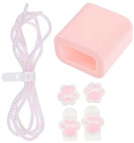 LIGIGWASH Estuche Protector Duradero para Adaptador de Corriente Compatible con Iphone Funda Ligera y Resistente Golpes Protección contra Arañazos y Caídas Diseño con Silicona y Colores