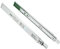 GTV Versalite Touch PRO - Lot de 2 glissières de tiroir, 45 x 400 mm, système de rails Push-to-Open et Soft-Close, rail télescopique, guide-billes, charge maximale : 30 kg, 1 lot = 2 pièces