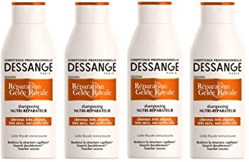 DESSANGE Shampooing Réparation Gelée Royale 250 ml - Lot de 4