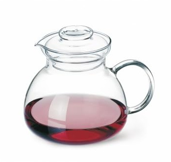 Simax Glass Teapot For Stovetop, Glass Tea Kettle For Stove Top, Tea Pots For Stove Top, Stovetop & Microwave Safe Kettles, Clear Glass Tea Pot With Spout for Tea Party, 1.5 Quart/ 6 Cup Teapots