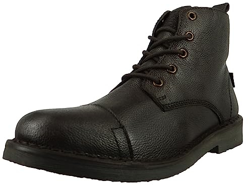 Levi's Track, Botas motoristas Hombre, Marrón Oscuro, 41 EU