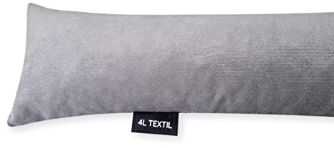 4 l textil drag stopp, tryckstopp, vindstopp för dörrar och fönster, dragstopp för dörr dörrorm dörrrulle sammetsimitation manchestertillverkare 70 cm 80 cm 90 cm 100 cm 150 cm (sammet 02, 150 cm)