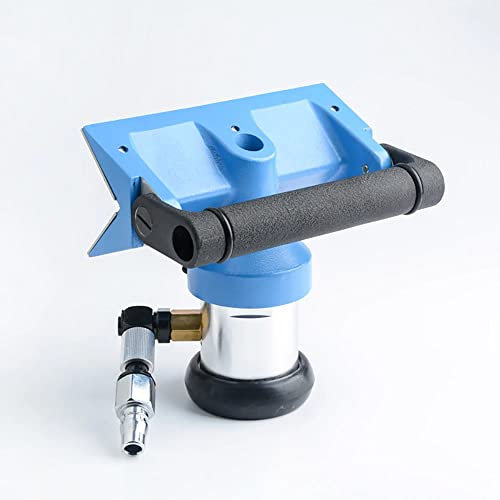 LeTkingok C3 Pneumatic Chamfering Machine, 2800RPM Horizontal Fixed Portable Air Deburring Tools Trimming Device for Steel Metal Material