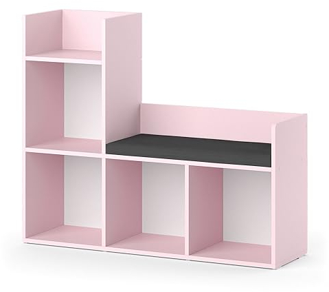 Vicco libreria bambini Luigi, rosa, 107.2 x 88.6 cm Senza box pieghevole
