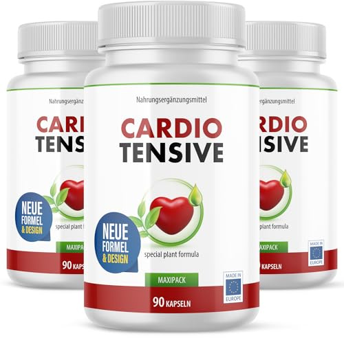 Cardiotensive Kapseln - 90 Kapseln - Qualität für Männer und Frauen 3x90
