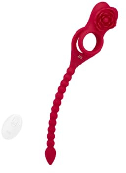 EIS, vibromasseur, anneau pénien en silicone 3 en 1, stimulation clitoridienne et anale, 10 programmes de vibrations, rechargeable, résistant aux éclaboussures, avec radiocommande