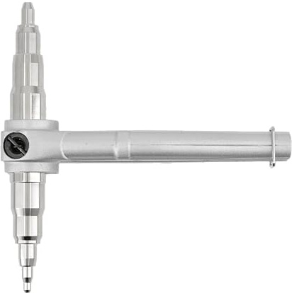 HÖGERT TECHNIK Élargisseur de tuyau - Outil de précision manuel pour tuyaux en cuivre et aluminium - Ø 6-22 mm / 1/4-7/8 - Manuel - Pour plomberie, automobile, construction et climatisation