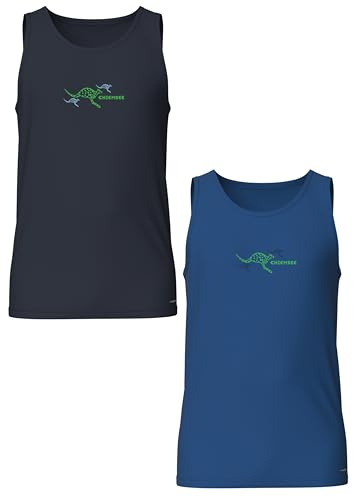 Chiemsee Tanktop Boys 2er Pack mit Kangaroo Print Unterhemd für Jungen