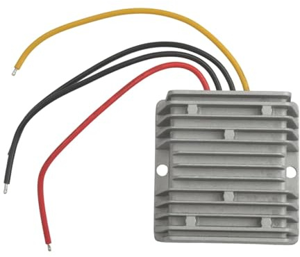 Convertidor de fuente de alimentación de 36 V, 48 V a 12 V, 10 A, 120 W CC con carcasa de aluminio y protección de seguridad para scooters y coches