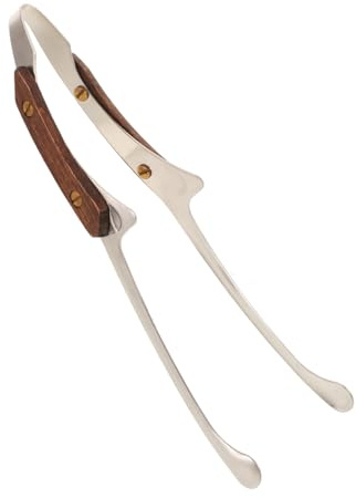 Mikinona Pinze Da Cucina in Legno Utensili Per Barbecue Portatili Pinze Da Servire Per Grigliate Per Insalate Per e Uso All Aperto