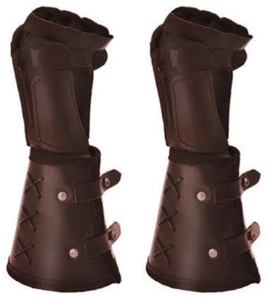 Guanti medievali - Guanti per armatura da cavaliere, abbigliamento da combattimento gotico | Accessorio per costume da guerriero rinascimentale, protezione delle mani in acciaio per decorazione della