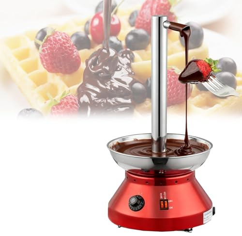 Macchina for fontana di cioccolato, fontana for fonduta elettrica in acciaio inossidabile, modello commerciale con rubinetto, macchina for cascata di cioccolato for feste, matrimoni