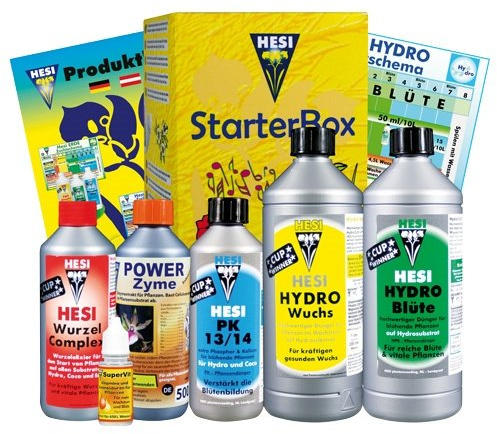 Hesi Kit de démarrage avec engrais Hydro Grow
