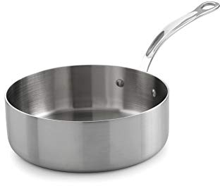 Samuel Groves - 26cm Stainless Steel Tri-Ply Saute Pan - Made in England