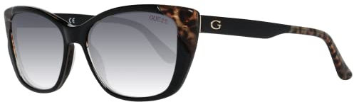 Guess Unisex-Erwachsene GU7511 05B 55 Sonnenbrille, Schwarz (Nero)