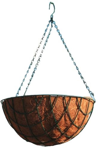 Faura - Macetero de Coco Colgante | 40 cm. (Diámetro)