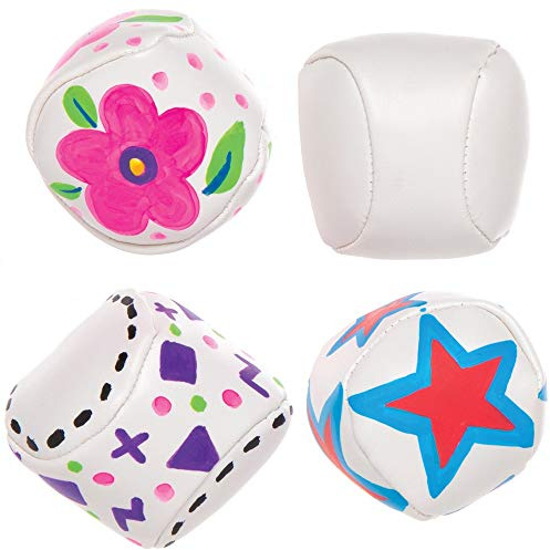 Baker Ross Entwerfen Sie Ihre eigenen Mini-Softbälle, für Kinder-Kunsthandwerksprojekte (6 Stück)