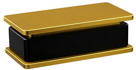 barenx Aluminum Pre-Press Mold Form Concentrates Wax Oil Rosin Pressing for Making Rectangular Chips Craft, 2x4''