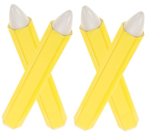 Luxshiny 4pezzi Pennarello Per Pneumatici Cera Pennarello Per Marcatura Per Riparazione Pneumatici Per Auto Bicicletta