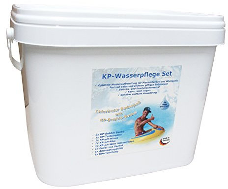 KP water care set disinfezione trattamento acqua per piscina e piscina per bambini (contenuto d'acqua fino a 15 m3)