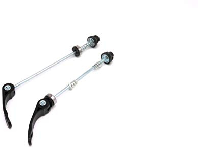 CarbonEnmy Fahrrad Schnellspanner Bicycle Quick Release, Front and Rear Quick Release, MTB Quick Release Road Bike Mountain Bike Schwarz