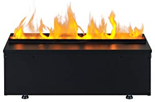 Dimplex - Chimenea eléctrica empotrable Cassette 500, Color Negro, Interiores