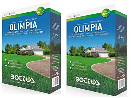 Semi per Prato Bottos Olimpia Kg 1 Offerta per 2 Pezzi Con Guanti in Omaggio