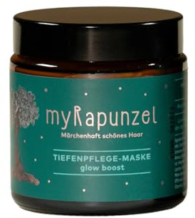 myRapunzel Tiefenpflege Haarmaske & Haarkur – Feuchtigkeitsspendende Repair-Maske für strapaziertes Haar – glättende Intensivkur für Glanz & Geschmeidigkeit – mit Rosmarin – Made in Germany – 100 ml