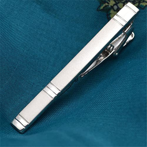 Suwequest Neue Krawattenklammern Herren Krawattenhalter Kristall Hemden Krawattennadel für Hochzeit Gold Krawattennadel Mann Zubehör B5