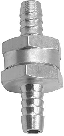 Válvula antiretorno Válvula de retención de combustible de una vía, gasolina, diésel, fácil instalación, sin retorno, elementos personales del coche, decoración de piezas de coche ( Color : 8mm B )