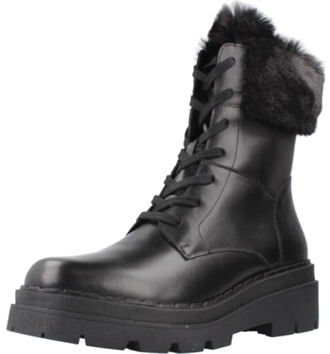 Geox Stivaletto da donna D Felleny, Nero, 38 EU