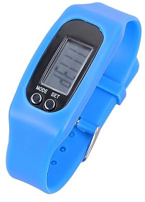 Kisangel Sportuhr Schrittzähler Armband Fitness Tracker Kalorienmonitor Led Anzeige Wasserdicht Aktivitätsuhr Für Senioren Jugendliche Kinder