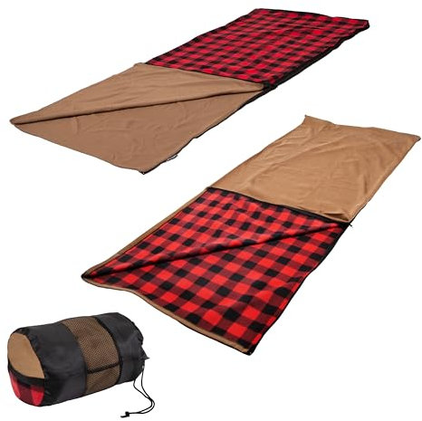 Stansport Wendbarer Fleece-Schlafsack