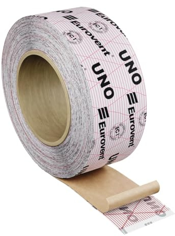 50mm x 25lfm KAUFDACH® UNO - Einseitiges Klebeband für Dampfsperren und Dachbahn