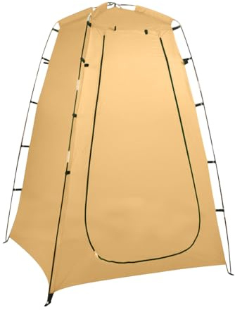 Campingdusche – Tragbarer wasserdichter Sichtschutz, leicht und faltbar, für den Außenbereich, winddichte Toilette und Dusche für , Camping, Wandern