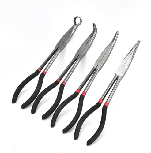 Alicates de extracción de tapones resistentes para mantenimiento de automóviles, para extracción de enchufes y sistemas eléctricos, conectores eléctricos, alicates de desconexión