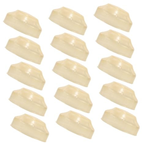 ELAYARD 15pcs Plastic Detector Covers for Home and Commercial Use Dustproof Alarm Protection Guard Dirt-resistant Detector Shield for Cooking and Office Environments