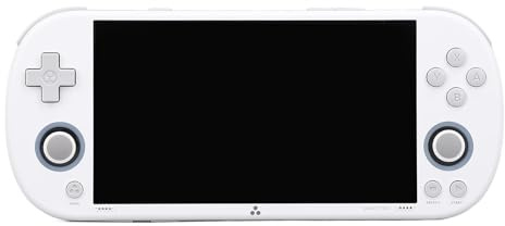 SUNGOOYUE Console di Gioco Portatile, Portatile, Schermo IPS da 4,96 Pollici, Oltre 9000 Giochi, Scheda di Memoria Integrata da 64 GB, Processore A133P, Supporta Battaglie Online per Appassionati di
